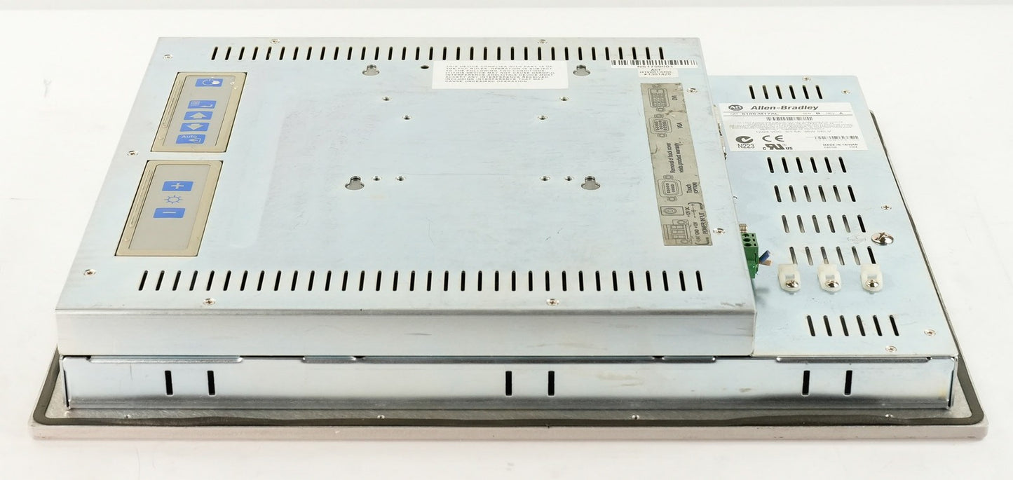 Allen Bradley 6186-M17AL /B Rev A VersaView 1700M Performance Monitor 6186M17AL