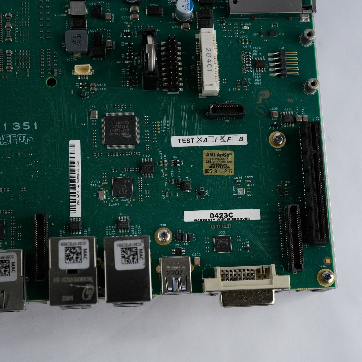 Allen Bradley 6300P-215EAPSFDNA Versaview Board 93061411O042890480004 629458