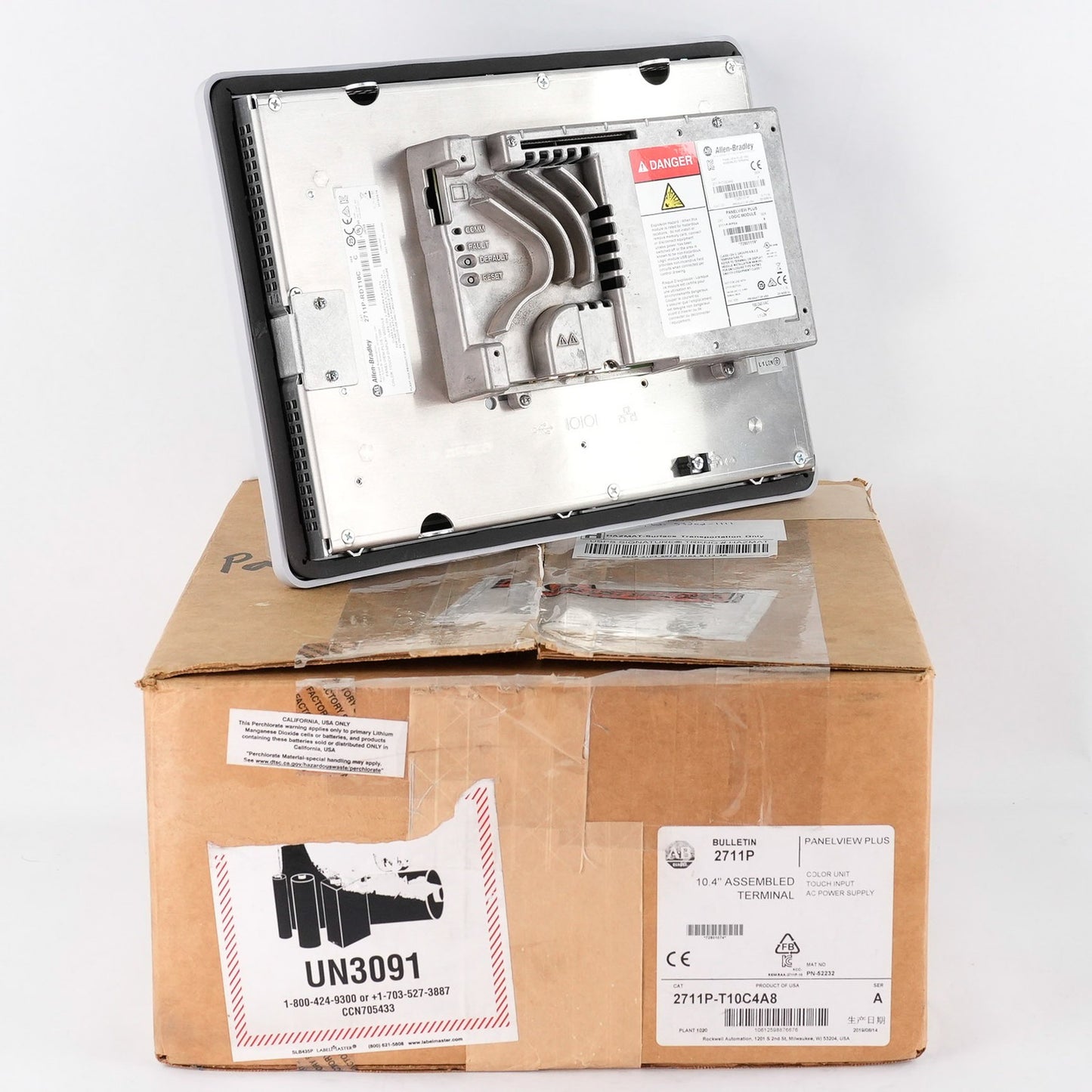 Allen Bradley 2711P-T10C4A8 A PanelView Plus 1000 Terminal 2711P-RDT10C Open Box