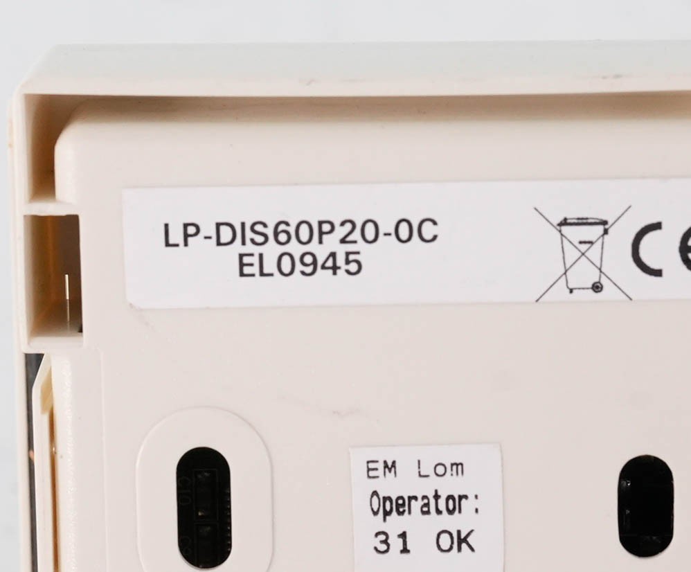 Johnson Controls LP-DIS60P20-0C Wall Mount Interface Controller LPDIS60P200C