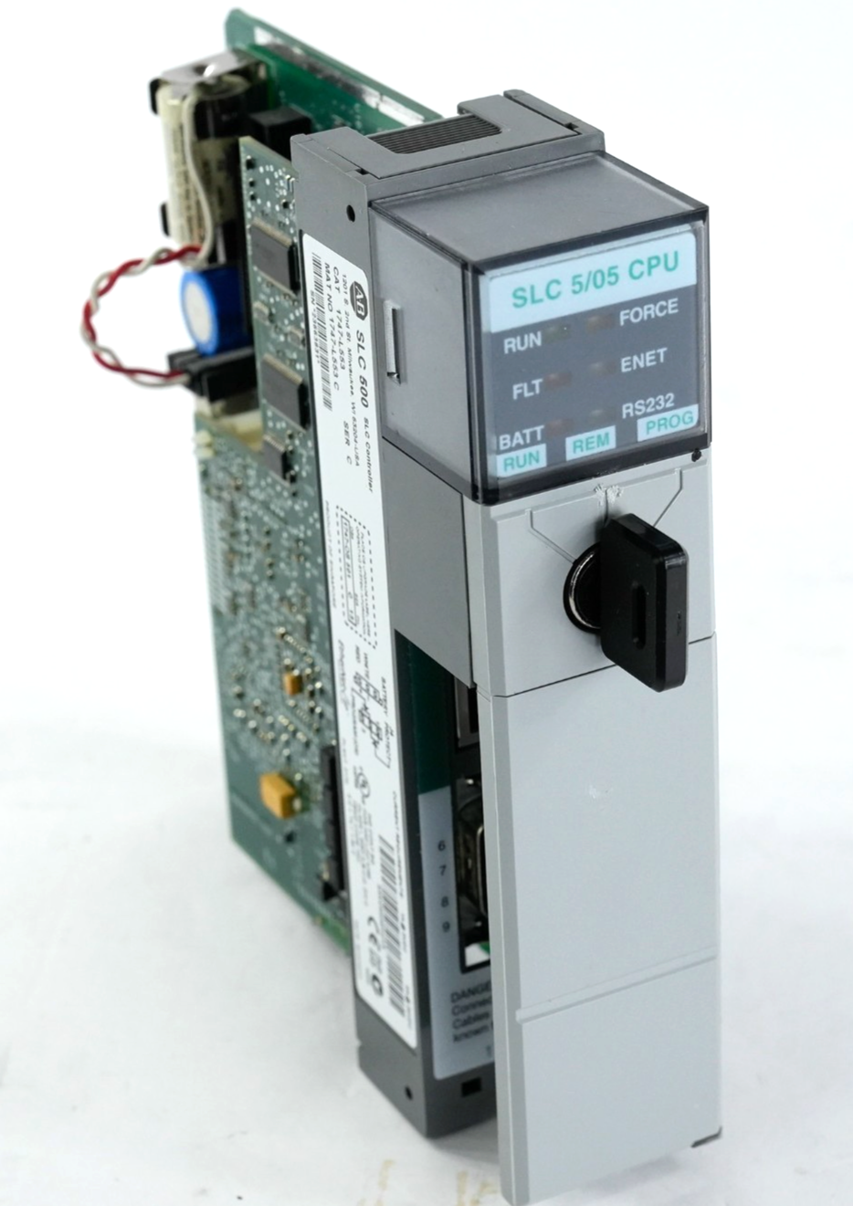 Allen Bradley 1747-L553 /C SLC 500 5/05 Controller Ethernet OS501/C FW 13