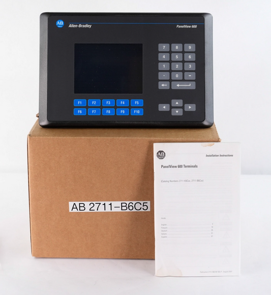 Allen Bradley 2711-B6C5 /C PanelView 600 Keypad 2711B6C5 - Not Original Box