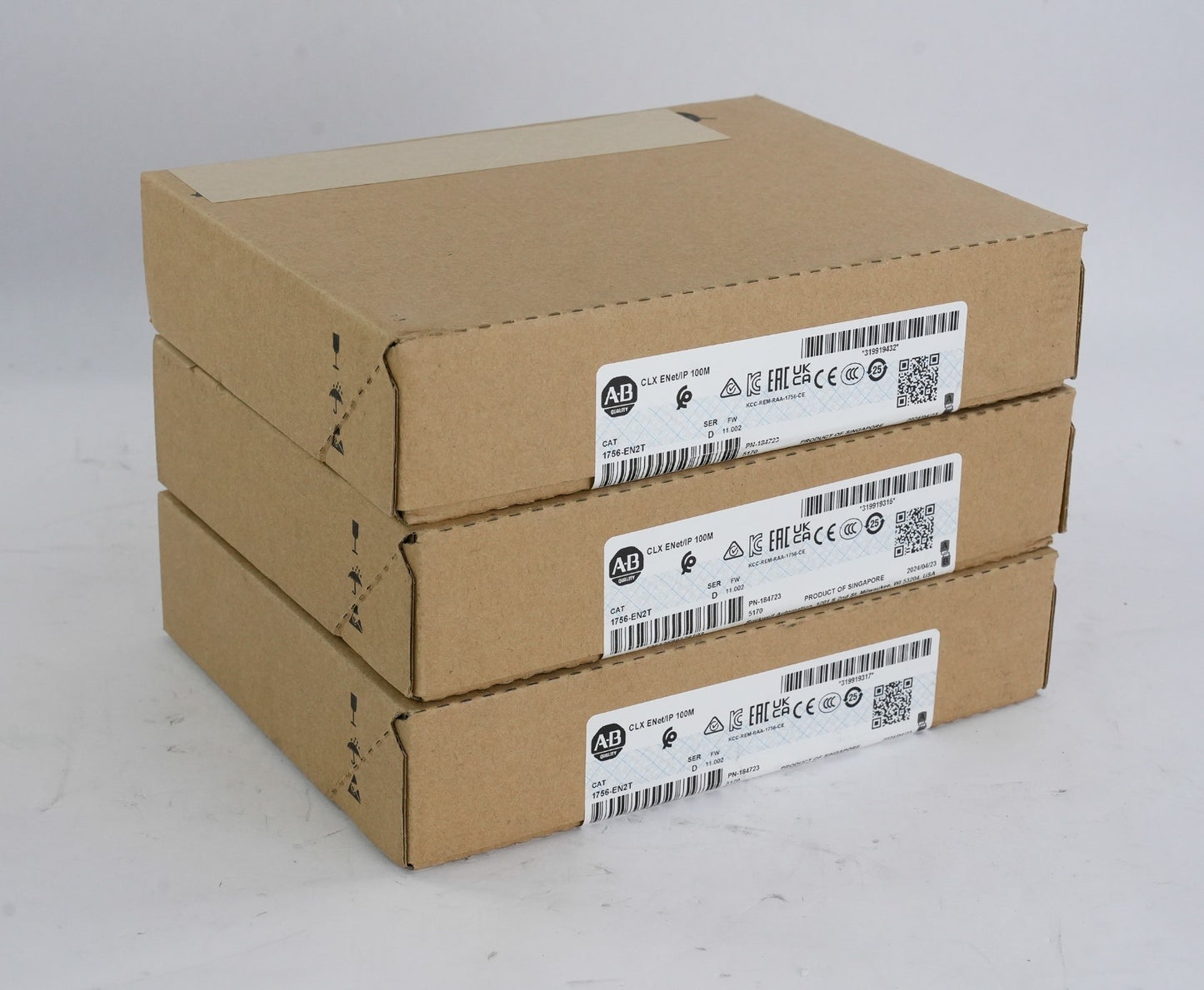 Allen Bradley 1756-EN2T /D FW 11.002 PLC Enet Module - 2024 Sealed Surplus