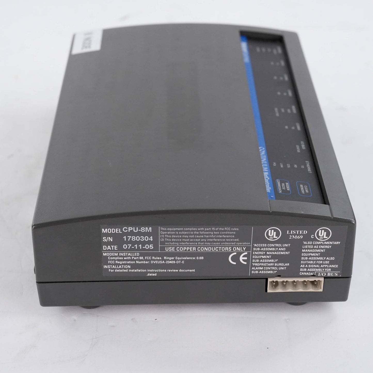 Andover Controls CPU-8M Continuum NetController Module CPU8M - 8 Node