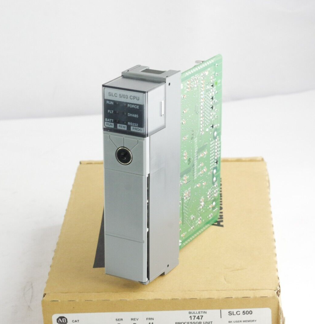 Allen Bradley 1747-L531 Ser E SLC 500 5/03 CPU Processor Unit - Open Box