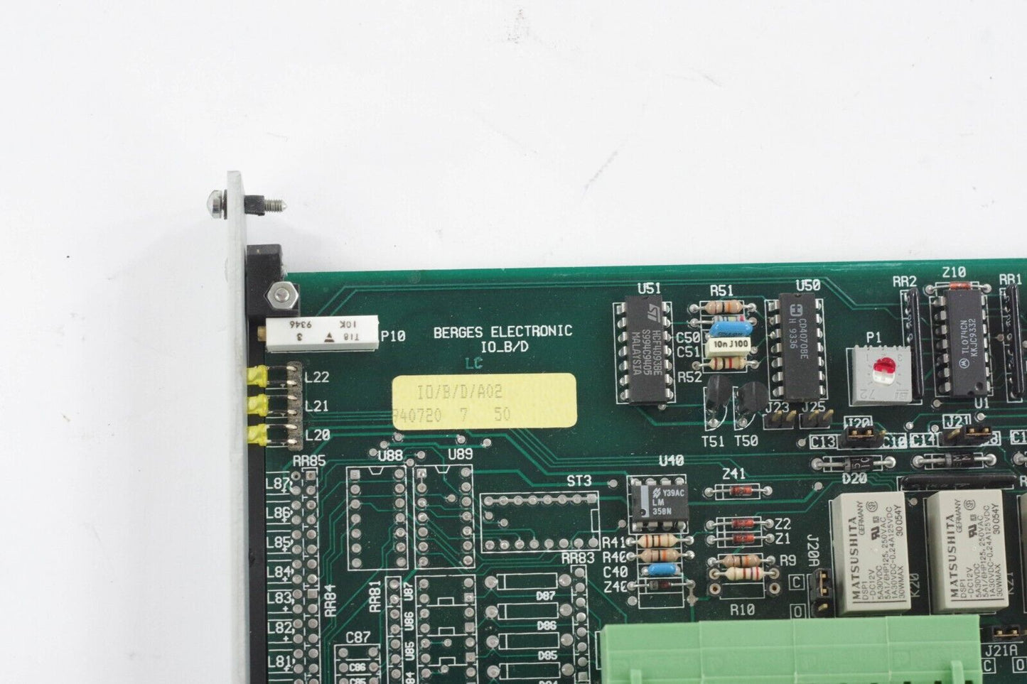 BERGES ELECTRONIC IO_B/D / IOBD Module 940720 IO/B/D/A02