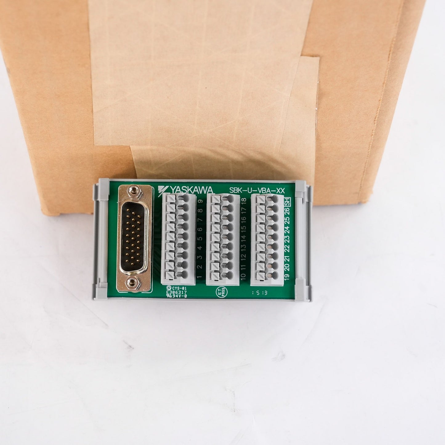 Yaskawa SBK-U-VBA-XX WAGO Connector Terminal Block Convertor Unit