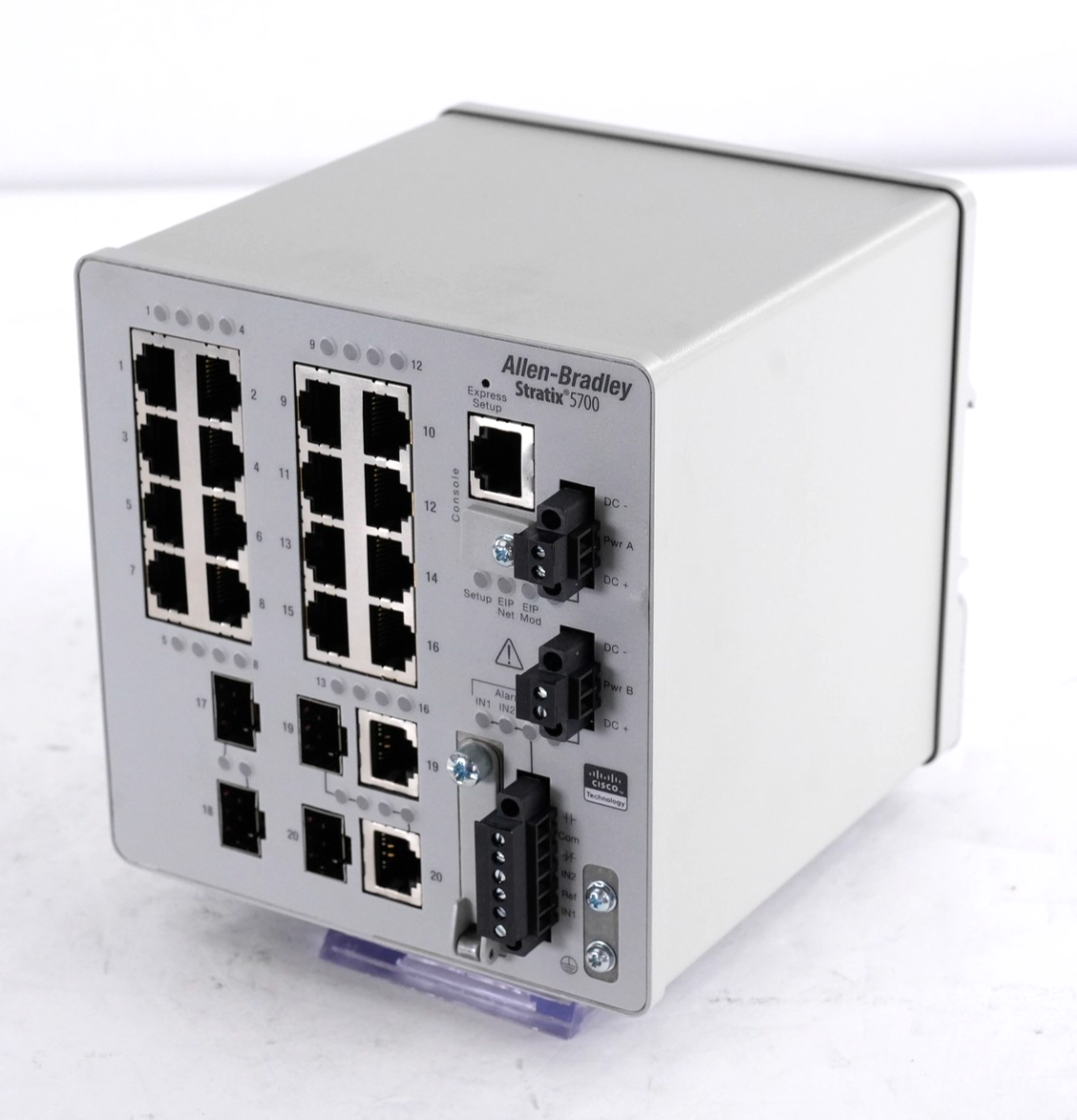 Allen Bradley 1783-BMS20CL /A Stratix 5700 Ethernet Managed Switch Lightly Used