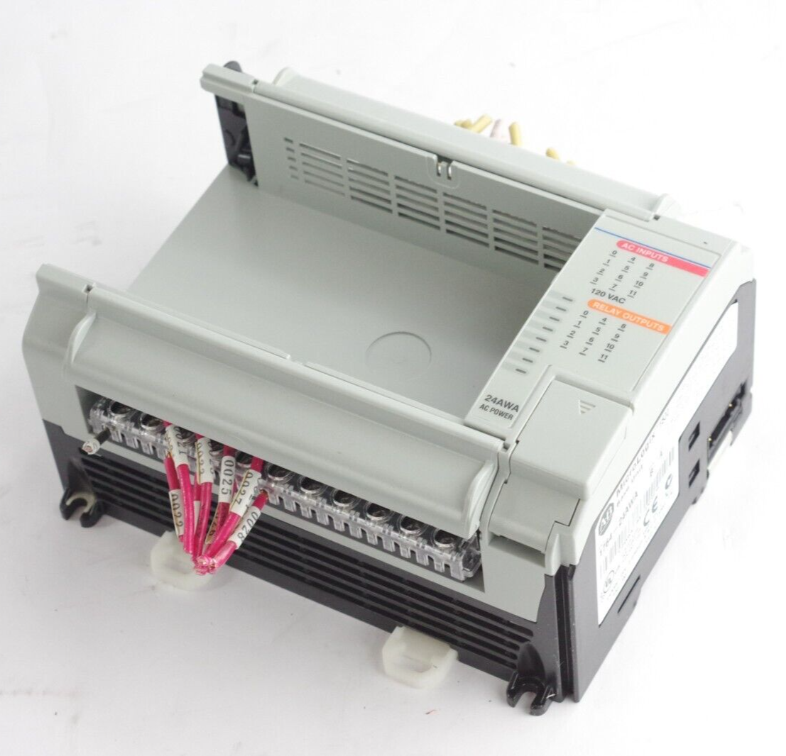 Allen Bradley 1764-24AWA Ser B Rev A MicroLogix 1500 Base Unit
