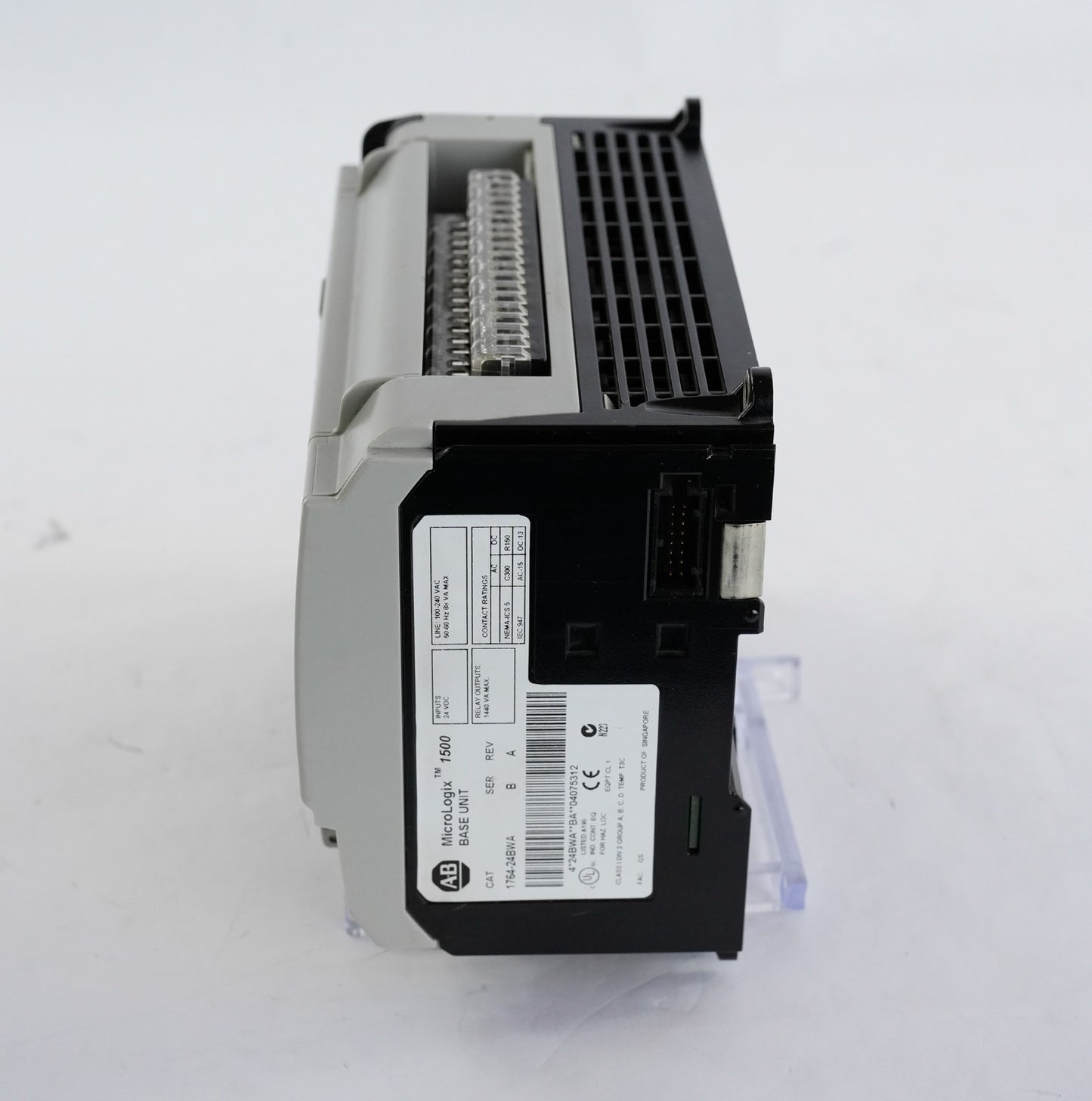 Allen Bradley 1764-24BWA /B Rev A MicroLogix 1500 Base Unit 176424BWA