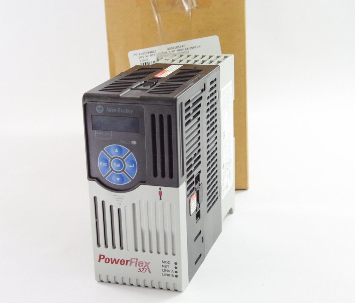 Allen Bradley 25C-D4P0N104 Ser A PowerFlex 527 AC Drive 480V 4A 2HP