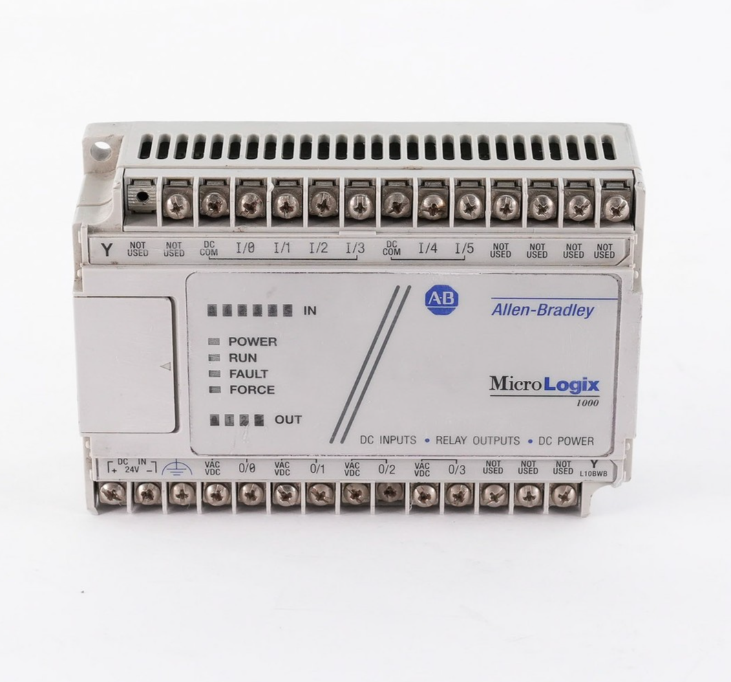 Allen Bradley 1761-L10BWB /F FW 1.1 MicroLogix 1000 PLC Controller 1761L10BWB