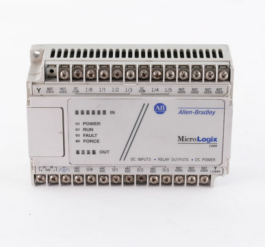 Allen Bradley 1761-L10BWB /F FW 1.1 MicroLogix 1000 PLC Controller 1761L10BWB