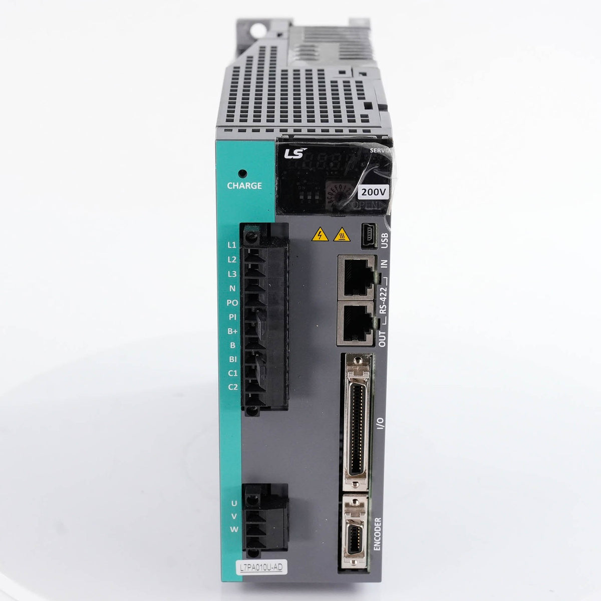 LS L7PA010U-AD L7P Series AC Servo Drive 1kW 200-230V 3-Phase L7PA010UAD 5.1A 50