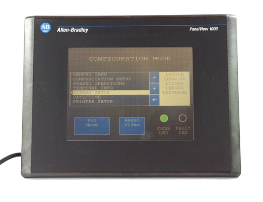 Allen Bradley 2711-T10C15 PANELVIEW 1000 Series E / Rev A