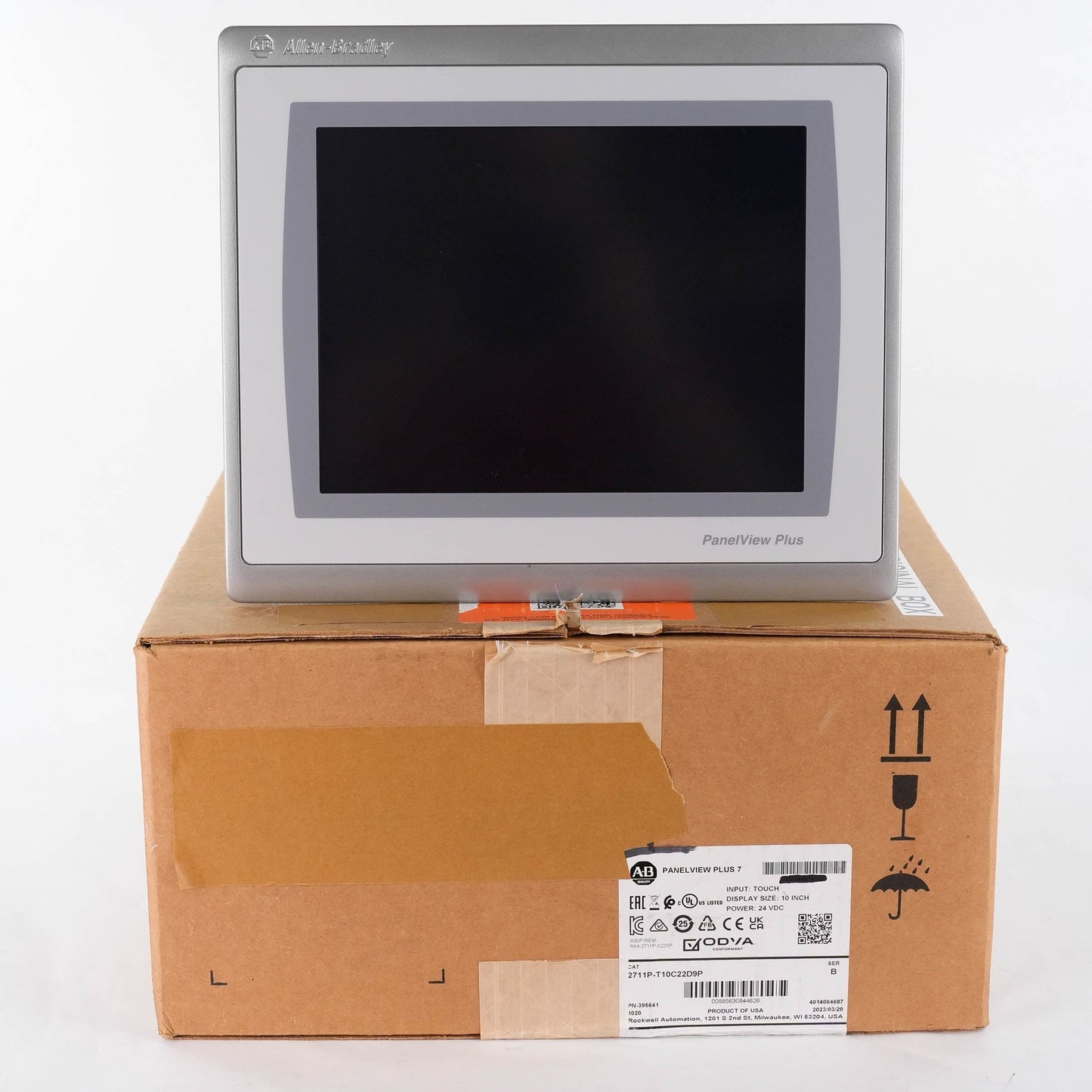 Allen Bradley 2711P-T10C22D9P Ser A PanelView Plus 7 HMI 10.4in Not Original Box