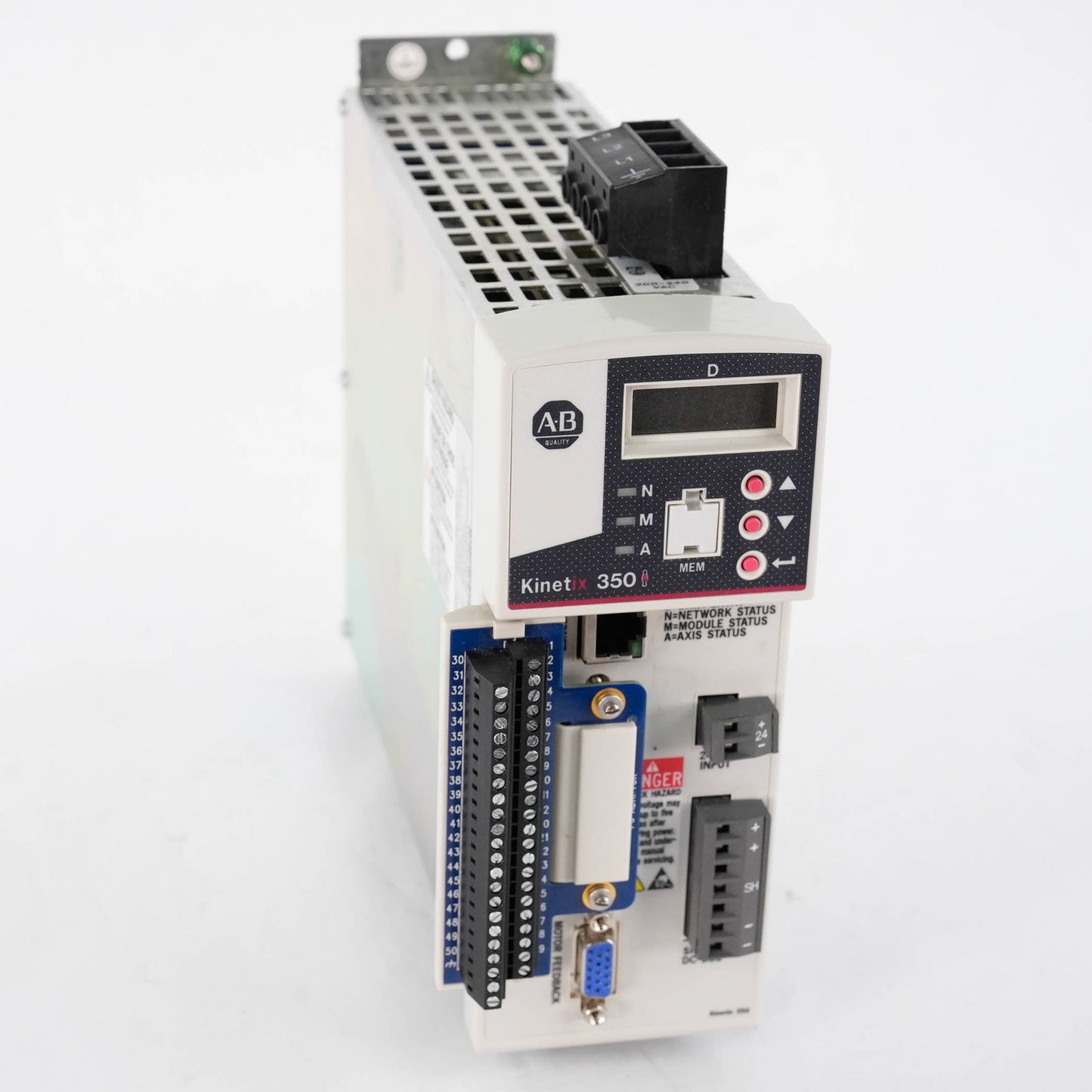 Allen Bradley 2097-V33PR6-LM Ser A Kinetix 350 Servo Drive 240V 1-Phase 2kW