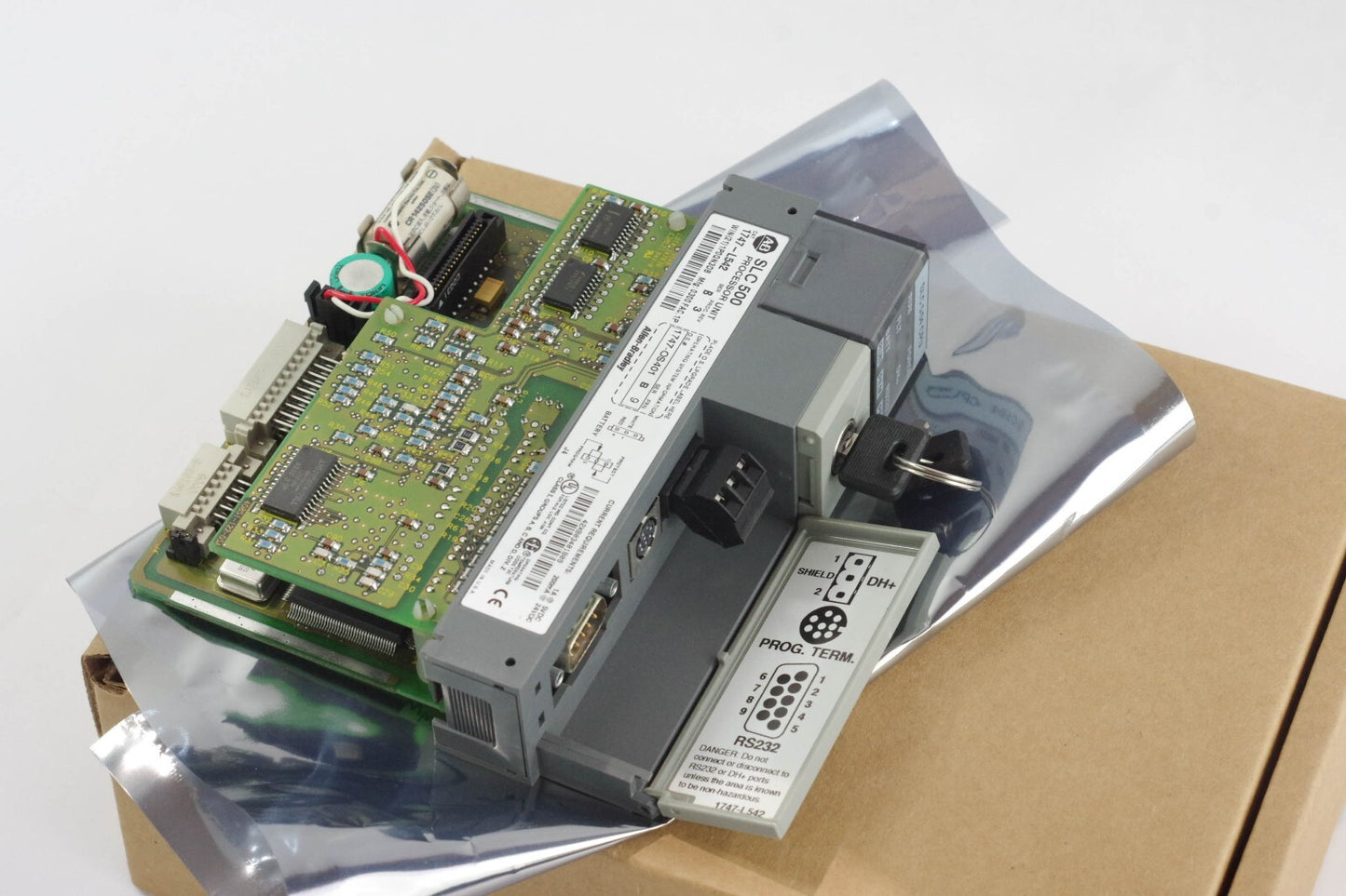 Allen Bradley 1747-L542 /B SLC 500 Processor Control Module w/ OS401/B FRN 9