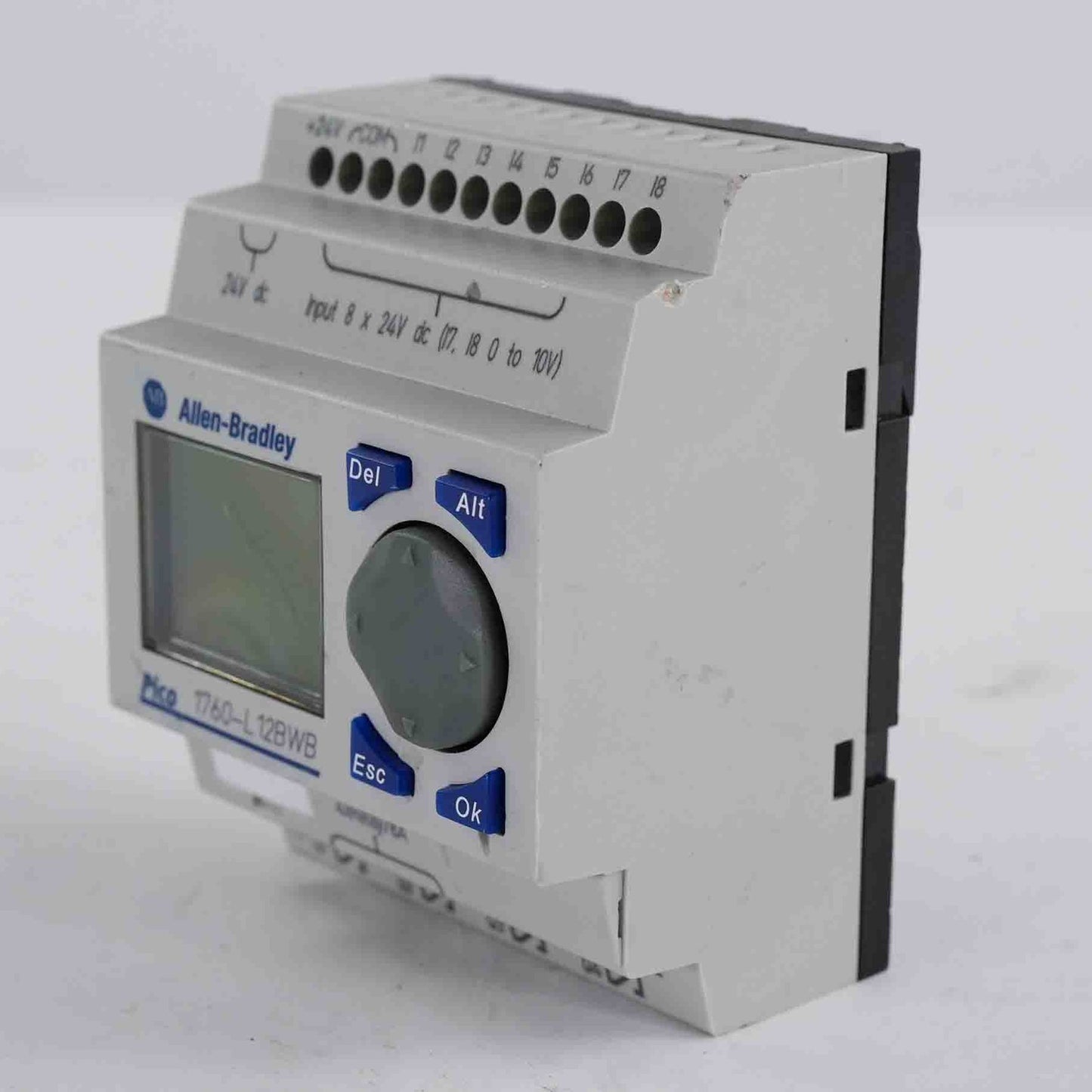 Allen-Bradley 1760-L12BWB /B Rev D Pico Controller 24VDC 1760L12BWB