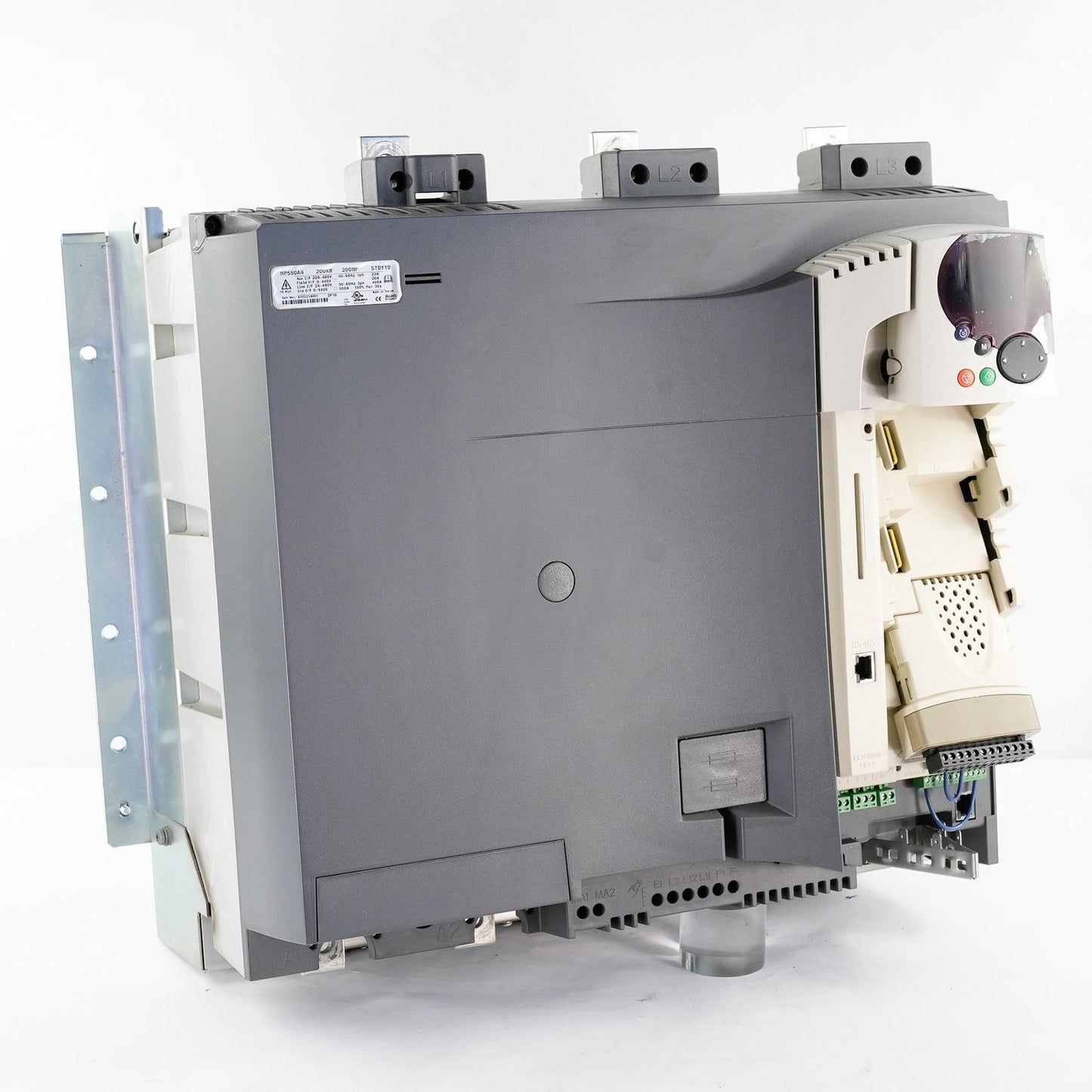 Emerson MP550A4 Mentor DC Drive 200kW 300HP 550A 480V STD19 Control-Techniques