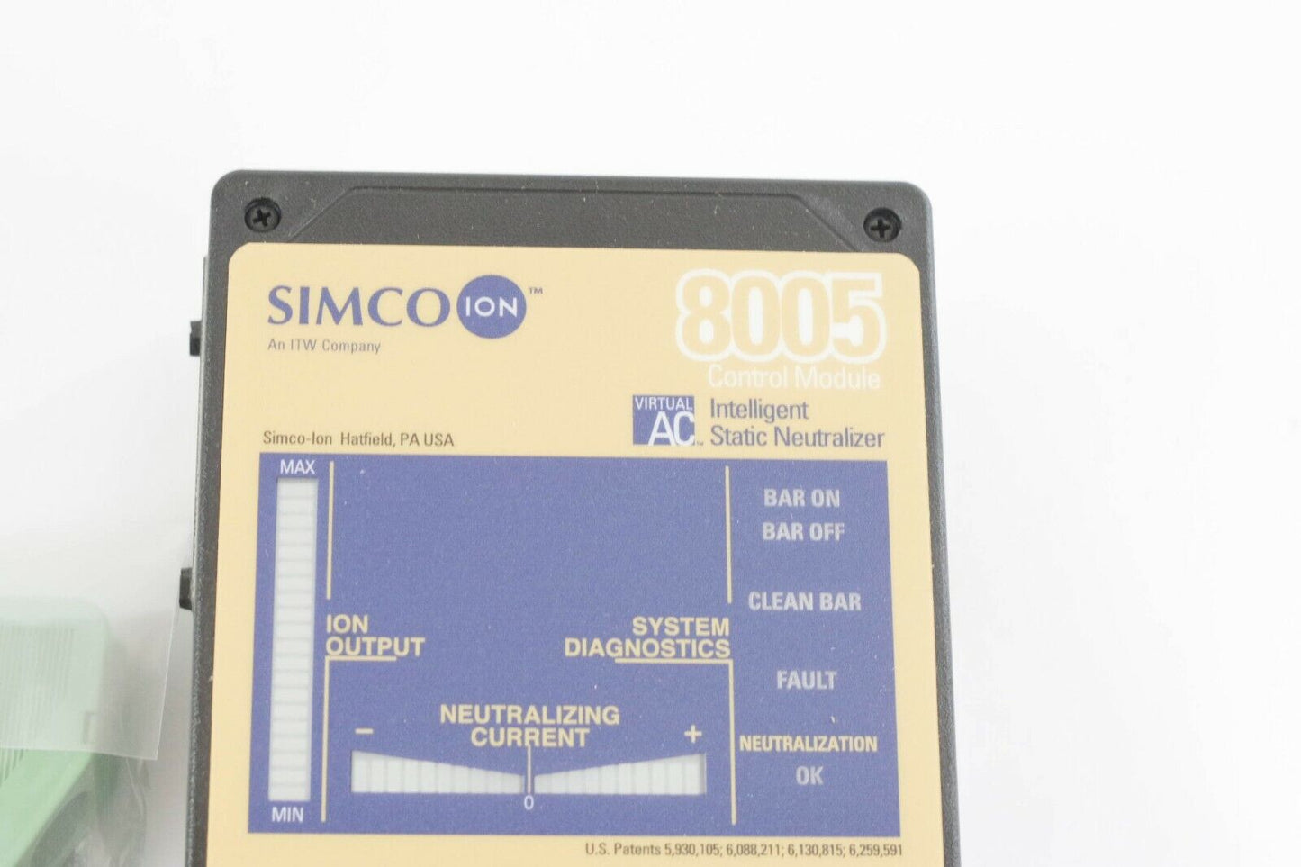 SIMCO 8005 INTELLIGENT STATIC NEUTRALIZER CONTROL MODULE 4014721