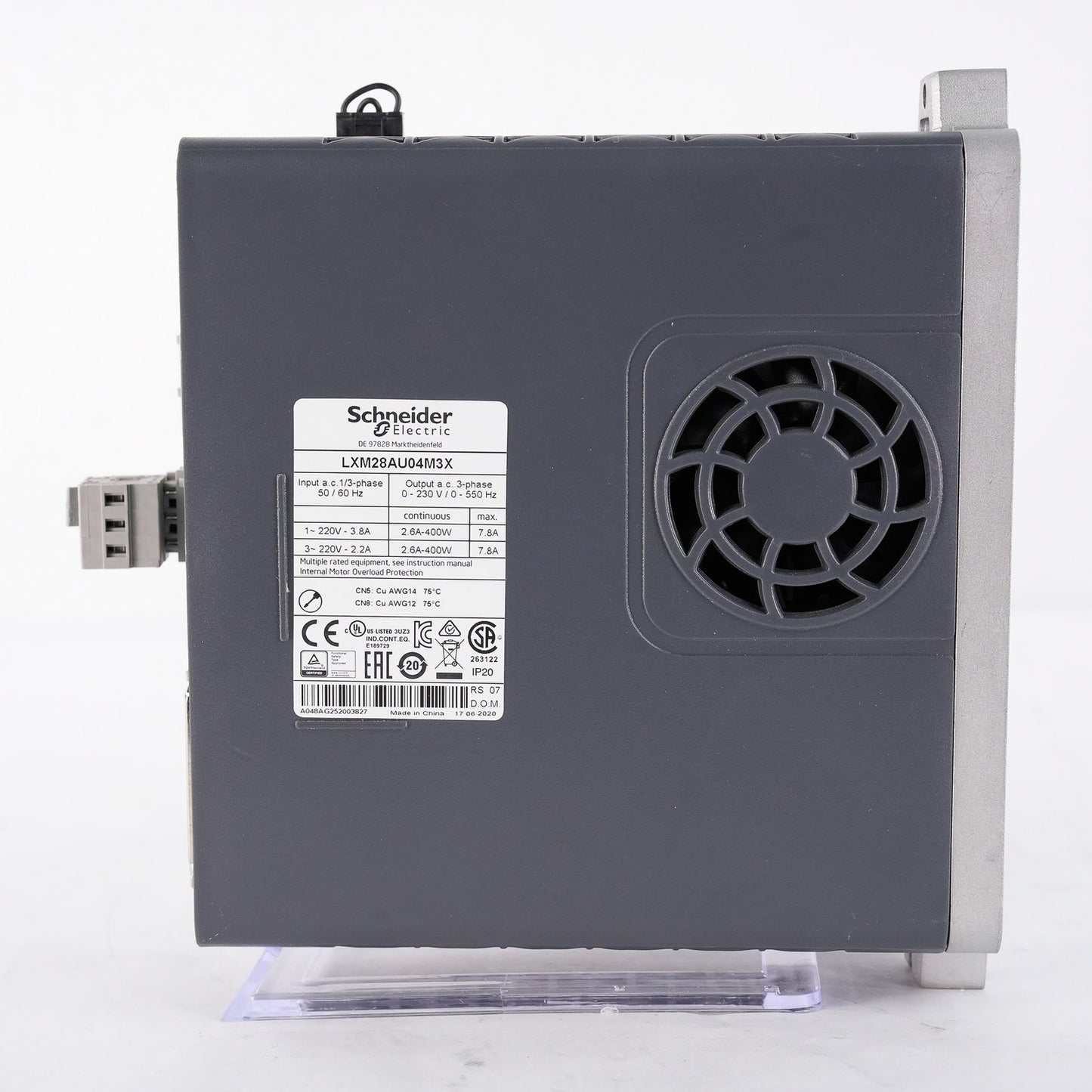 Schneider Electric LXM28AU04M3X Lexium 28 Servo Drive 3-Phase 220V 400W