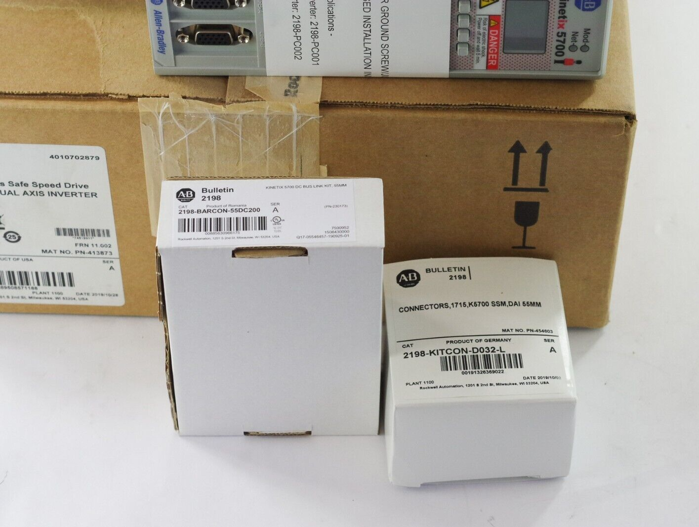 Allen Bradley 2198-D012-ERS4 Kinetix 5700 Dual Axis Safe Speed Drive - Open Box