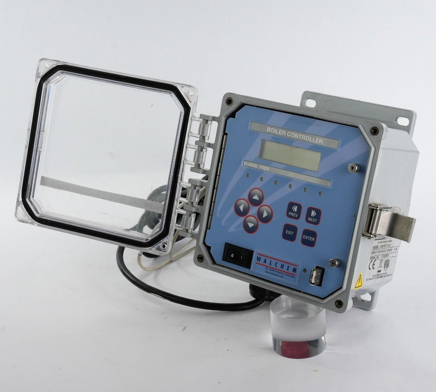 Walchem WBL400-1N2U Boiler Controller 100-240VAC 50/60Hz 8.0A WBL4001N2U