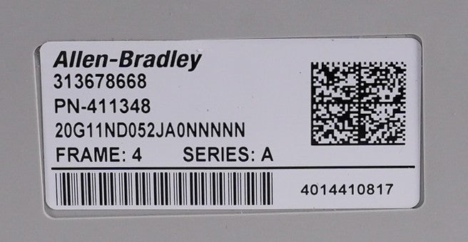 Allen Bradley 20G11ND052JA0NNNNN /A PowerFlex 755 3-Phase AC Drive  + Warranty