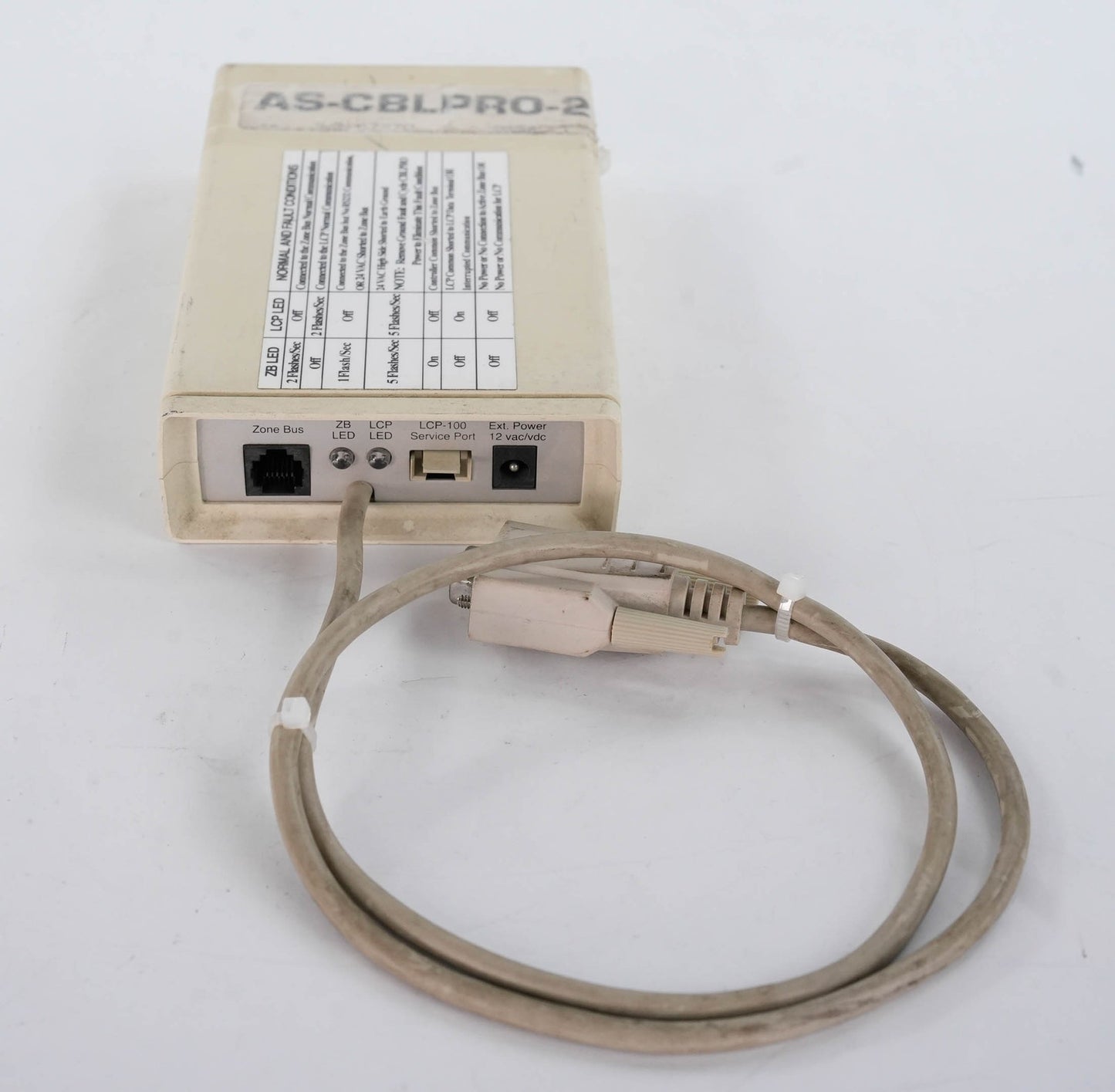 Johnson Controls AS-CBLPRO-2 Metasys Commissioning Cable ASCBLPRO2