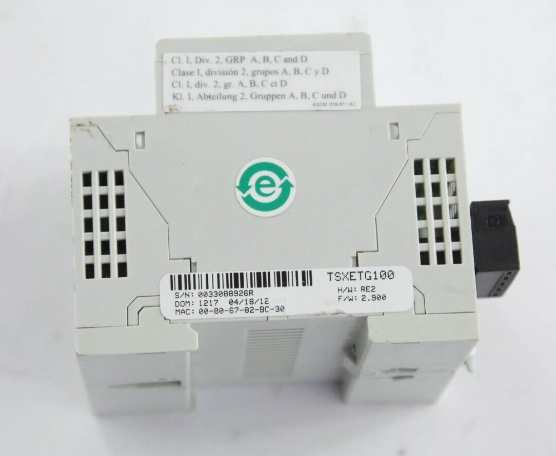 Schneider Electric TSXETG100 ConneXium Ethernet Modbus Gateway/Router Class 2