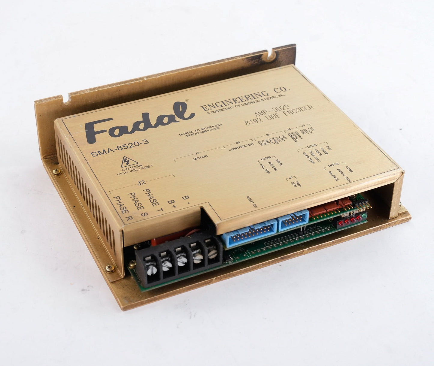 Fadal AMP-0029 SMA-8520-3 Brushless Servo Amplifier Drive AMP0029 SMA85203