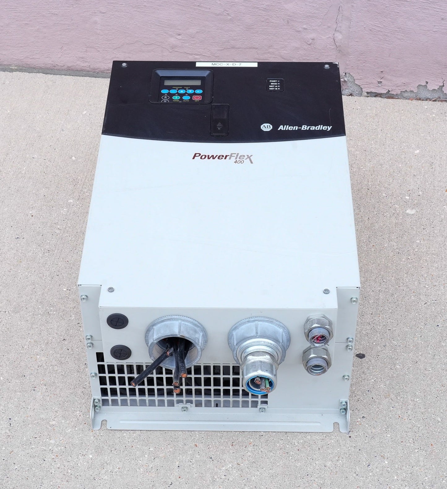 Allen Bradley 22C-D072A103 /A PowerFlex 400 AC Drive 480V 3PH 50HP 37kW