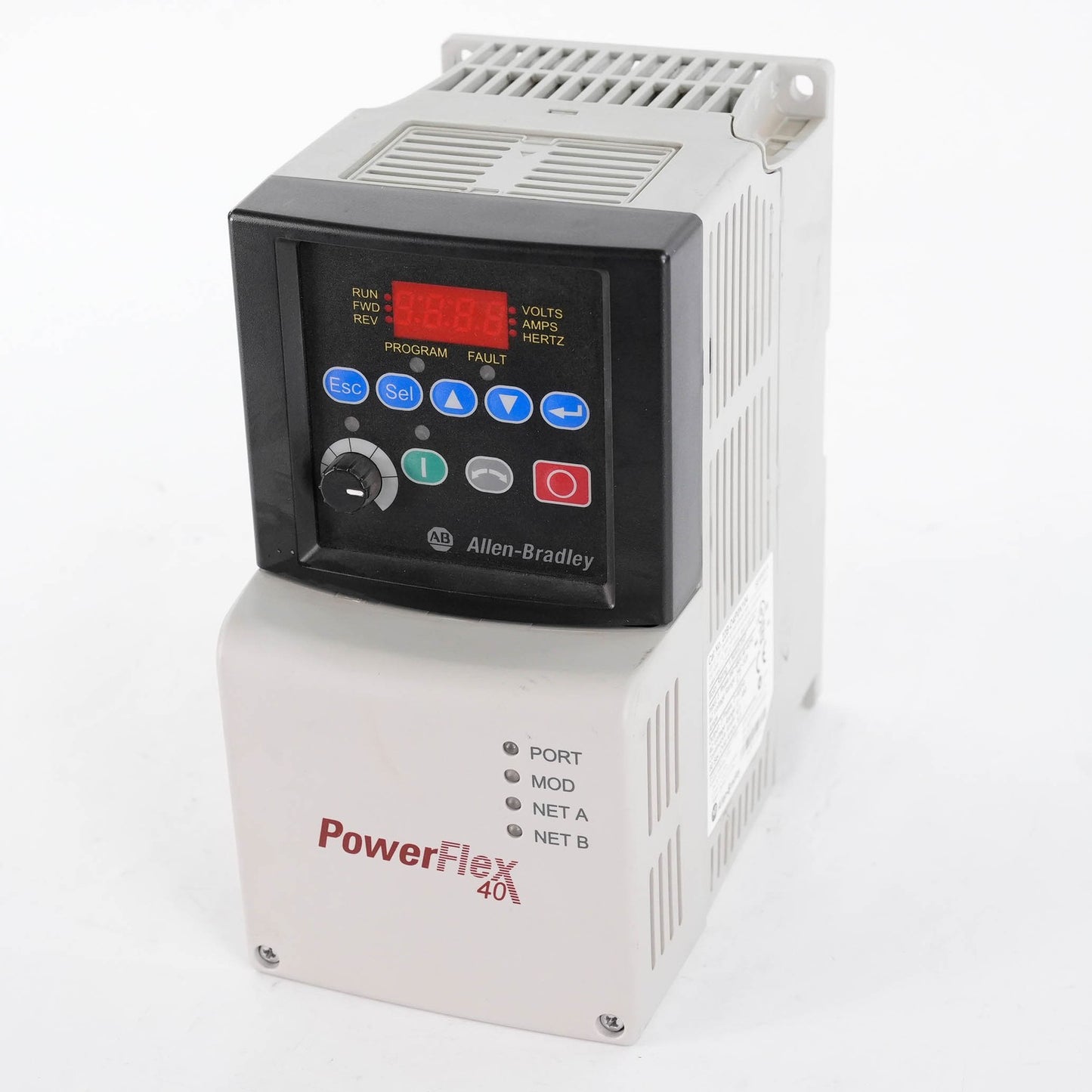Allen Bradley 22B-D4P0N104 Ser A PowerFlex 40 AC Drive 480V 1.5kW 22BD4P0N104