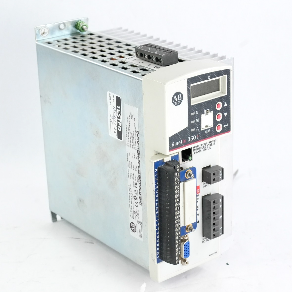 Allen Bradley 2097-V33PR5-LM /A Kinetix 350 Servo Drive 2097V33PR5LM