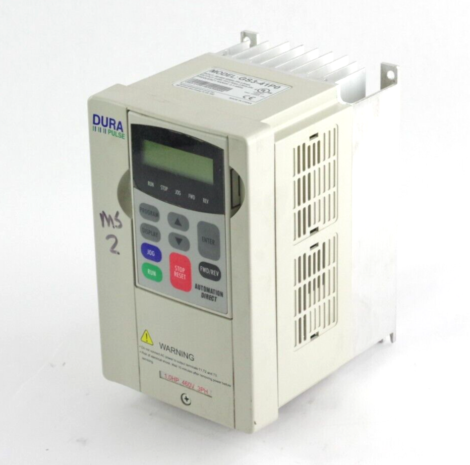 Automation Direct Dura Pulse GS3-41P0 VFD Drive 1.0 HP 480V 3 PH Modbus