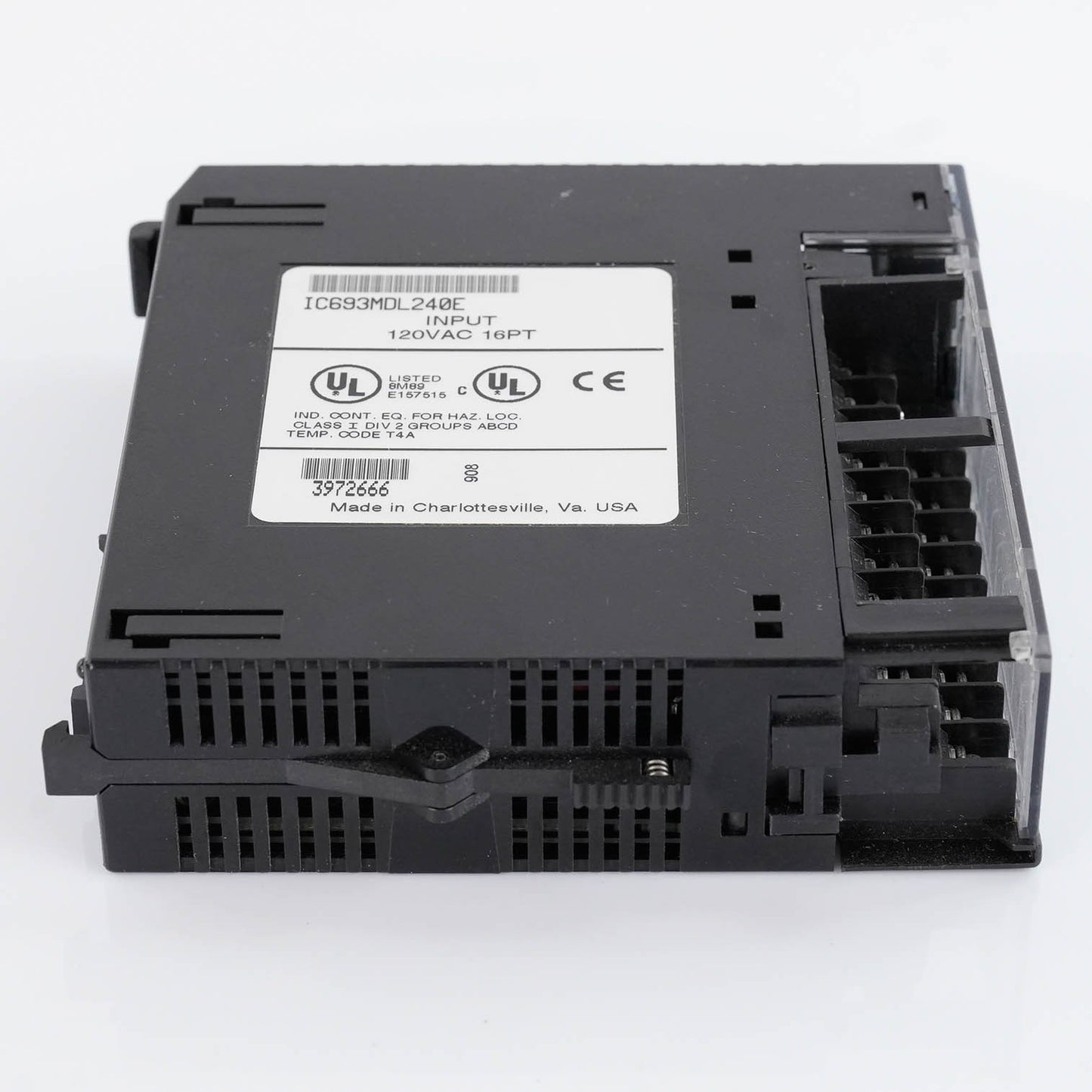 GE FANUC IC693MDL240E Series 90-30 120 VAC Input Module 16 Point