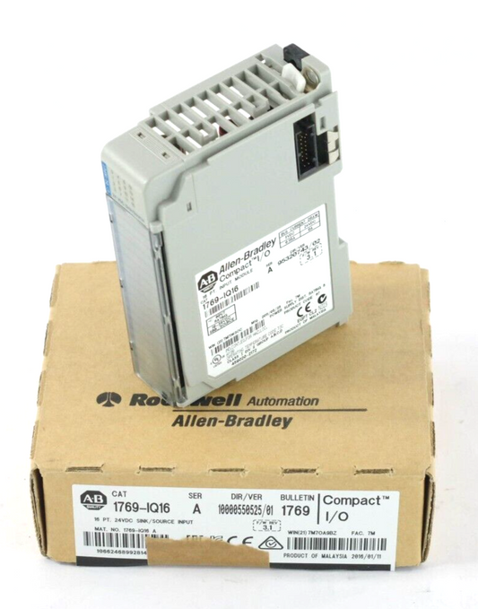 Allen Bradley 1769-IQ16 /A Compact I/O Input Module Ser A