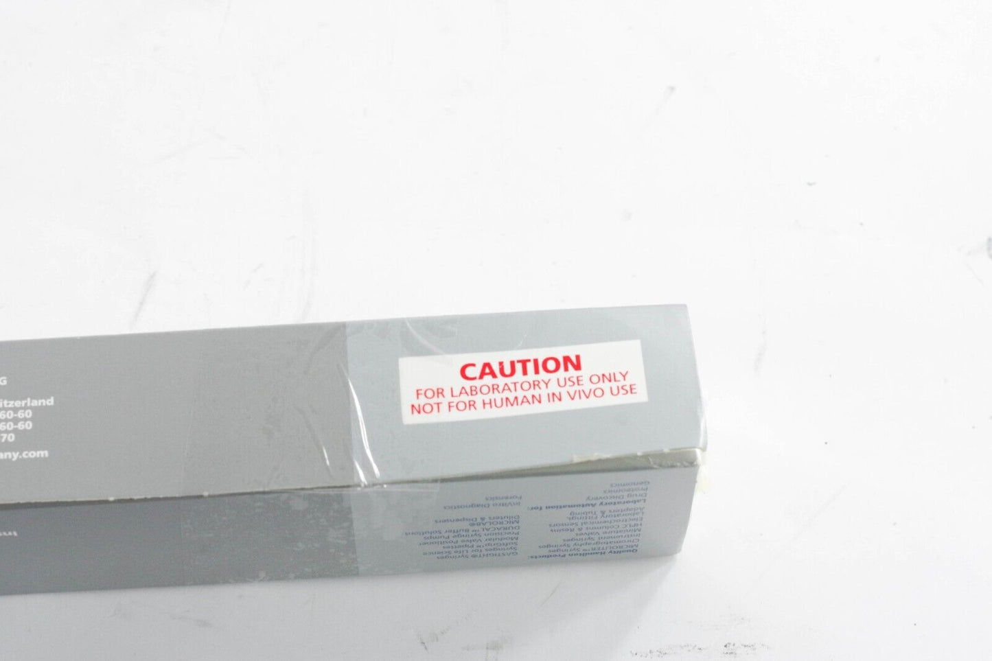 HAMILTON 500µL Micro Syringe # 228-25237-04 - Shimadzu SIL-10A/10Ai/10AF