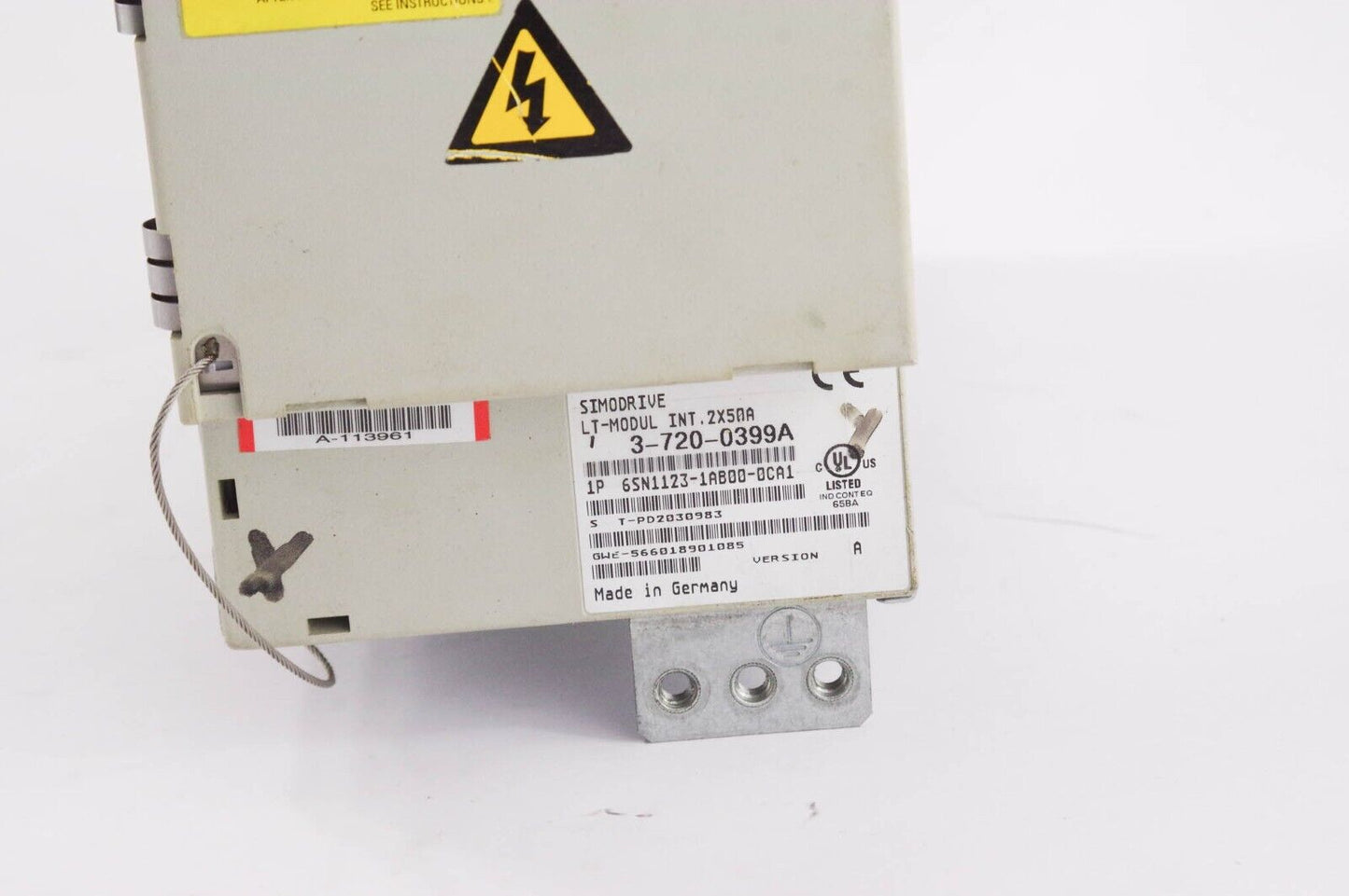 SIEMENS 6SN1123-1AB00-0CA1 / 6SN11231AB000CA1 Simodrive Ser A LT-MODUL INT.2X50A