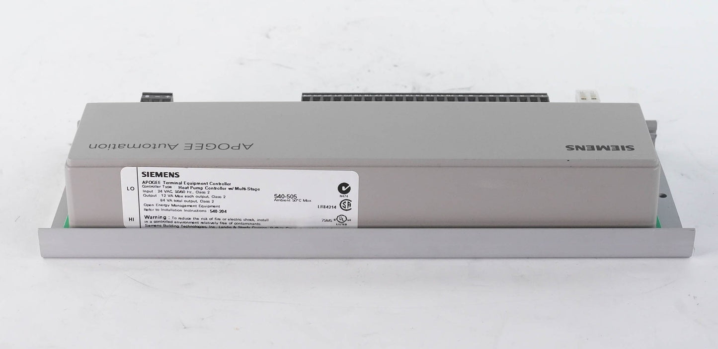 Siemens 540-505 Apogee TEC Terminal Equipment Controller 540505 24VAC 50/60Hz