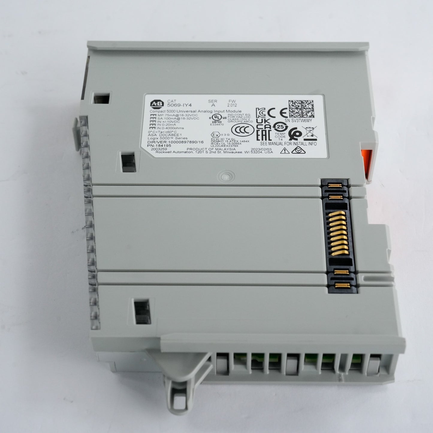 Allen Bradley 5069-IY4 /A Universal Analog Input Module CompactLogix