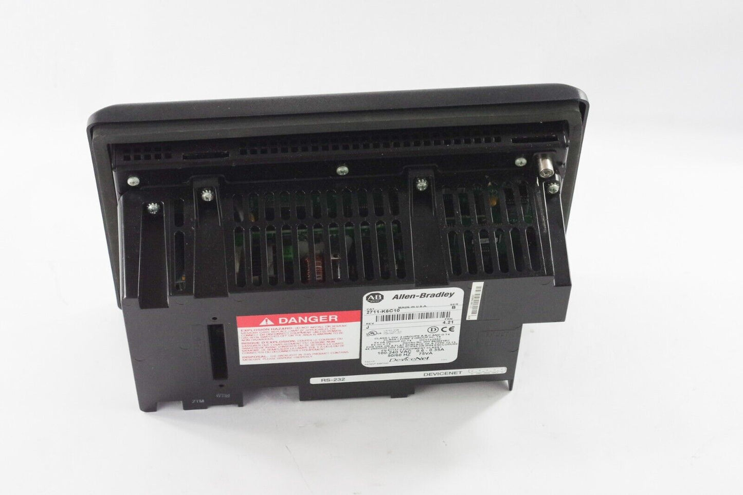 Allen Bradley 2711-K6C10 Ser B Rev J PanelView 600 Color Keypad - New Surplus