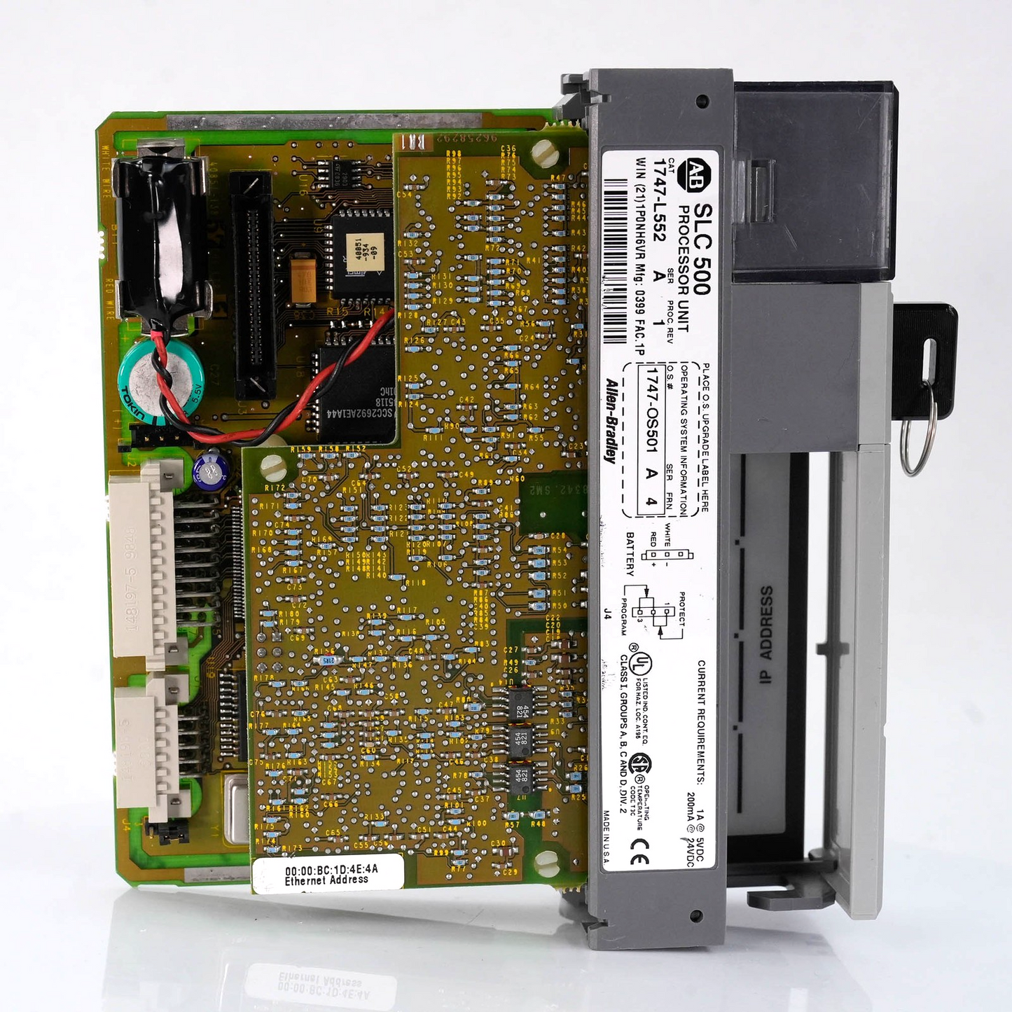 Allen Bradley 1747-L552 SLC 5/05 CPU Processor 32K Memory Series A - Refurbished