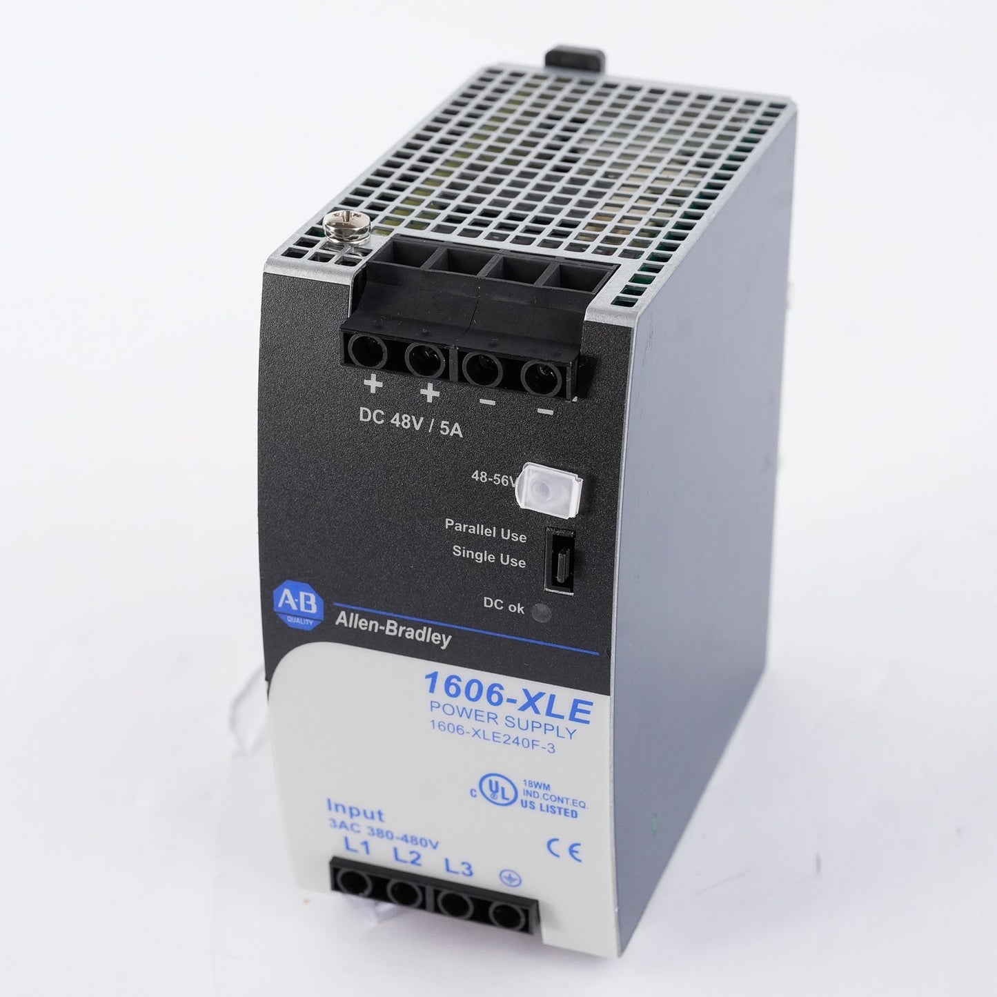 Allen Bradley 1606-XLE240F-3 /A Power Supply 3-Phase 48V 5A 240W 1606XLE240F3
