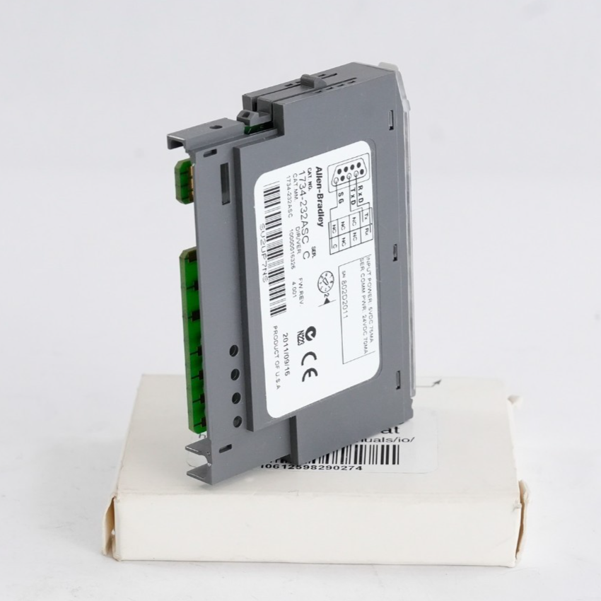 Allen Bradley 1734-232ASC /C Point I/O RS232 Serial ASCII Interface - Open Box