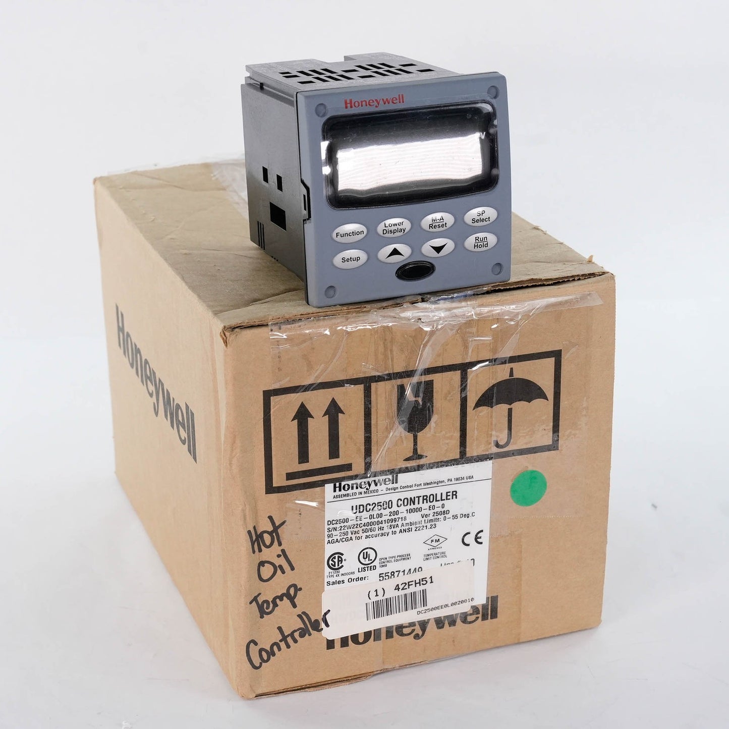 Honeywell DC2500-EE-0L00-200-10000-00-0 UDC2500 Digital Controller