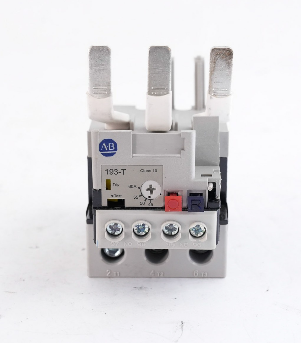 Allen Bradley 193-T1DC60 /A T1 MCS Bimetallic Overload Relay 193T1DC60