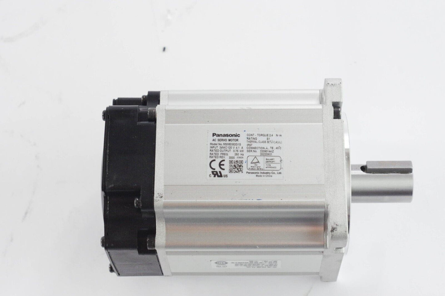 Panasonic MSME082G1S AC Servo Motor - New Without Box