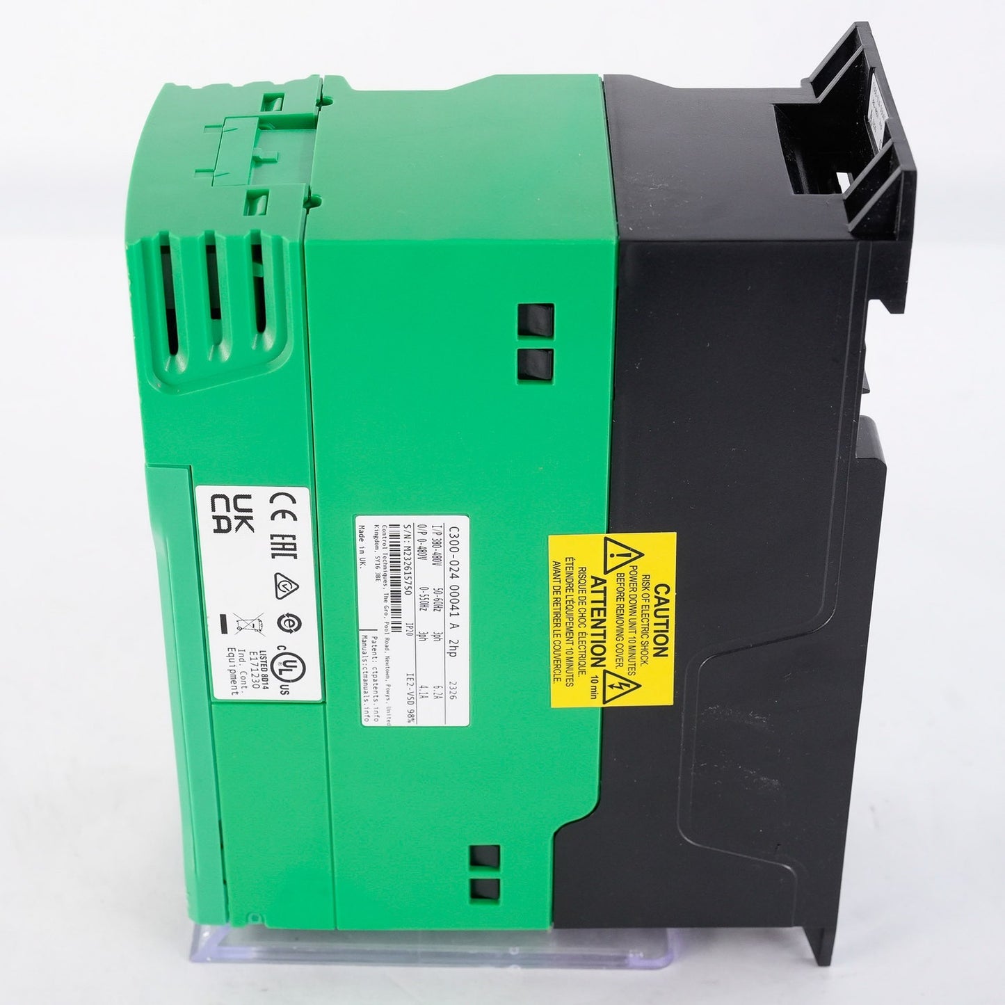 Control Techniques C300-024 00041 A Commander Drive 2hp - Without Original Box